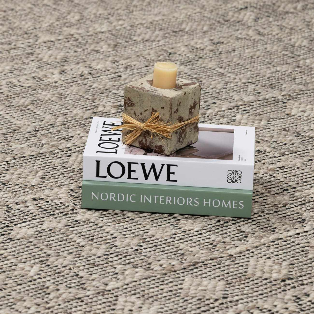 Hanston Handmade Faux Silk Rug - Clearance