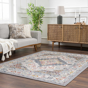 Haymond Area Rug Medium Pile Polypropylene Traditional Rug