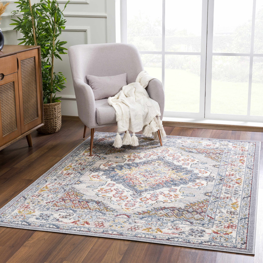 Haymond Area Rug Medium Pile Polypropylene Traditional Rug