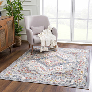Haymond Area Rug Medium Pile Polypropylene Traditional Rug