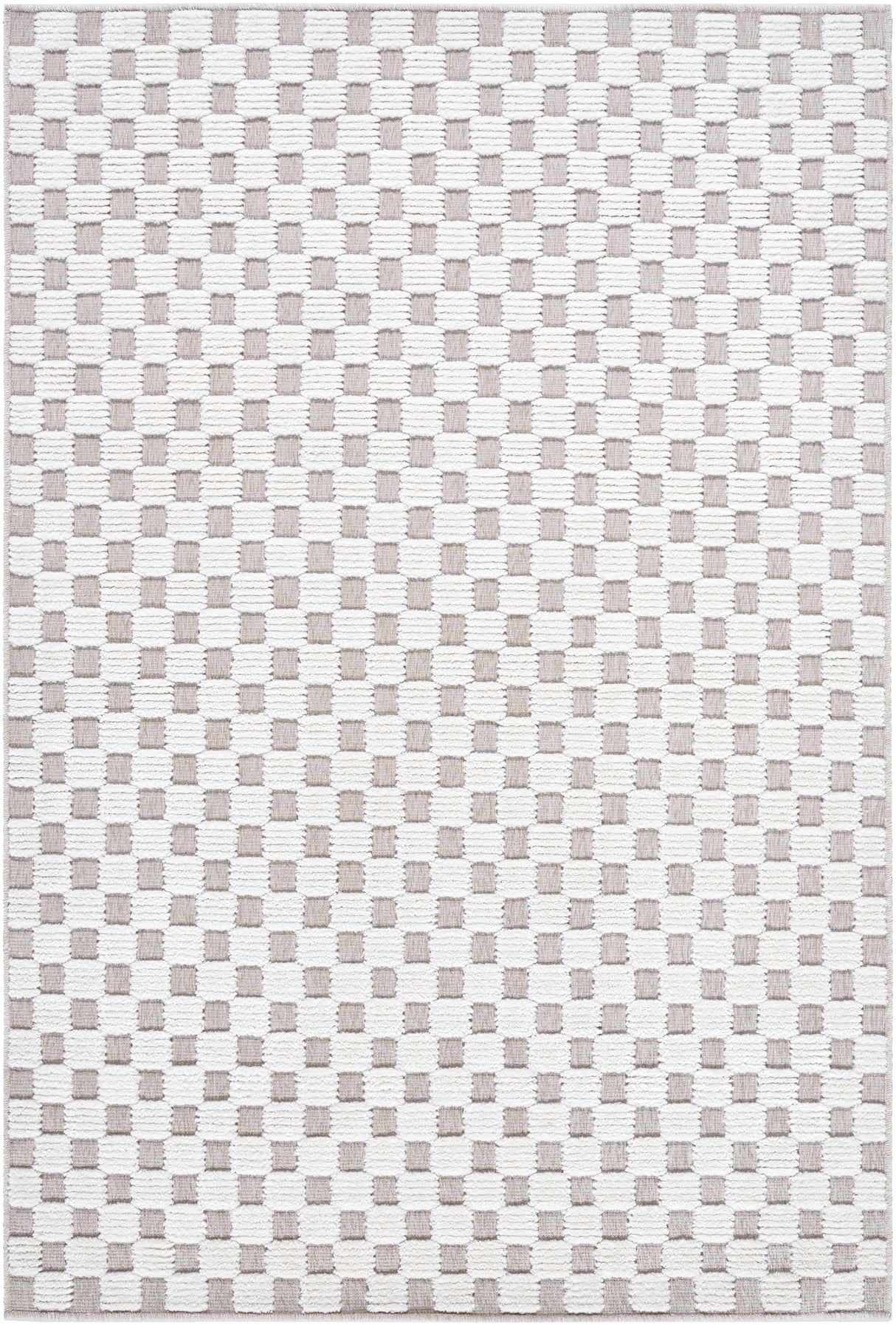 Anthea Light Gray Washable Area Rug