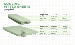 Fitted Sheet Cooling with Jade-Infused Fabric