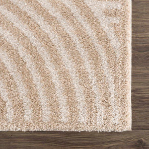 Allard Beige Washable Area Rug