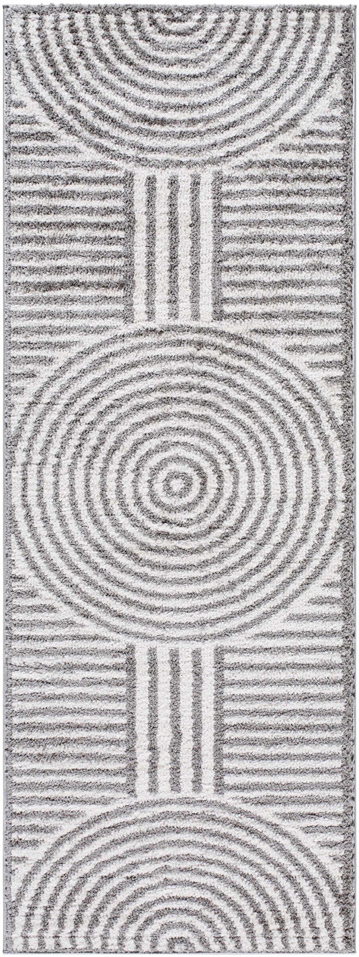 Allard Charcoal  Washable Area Rug