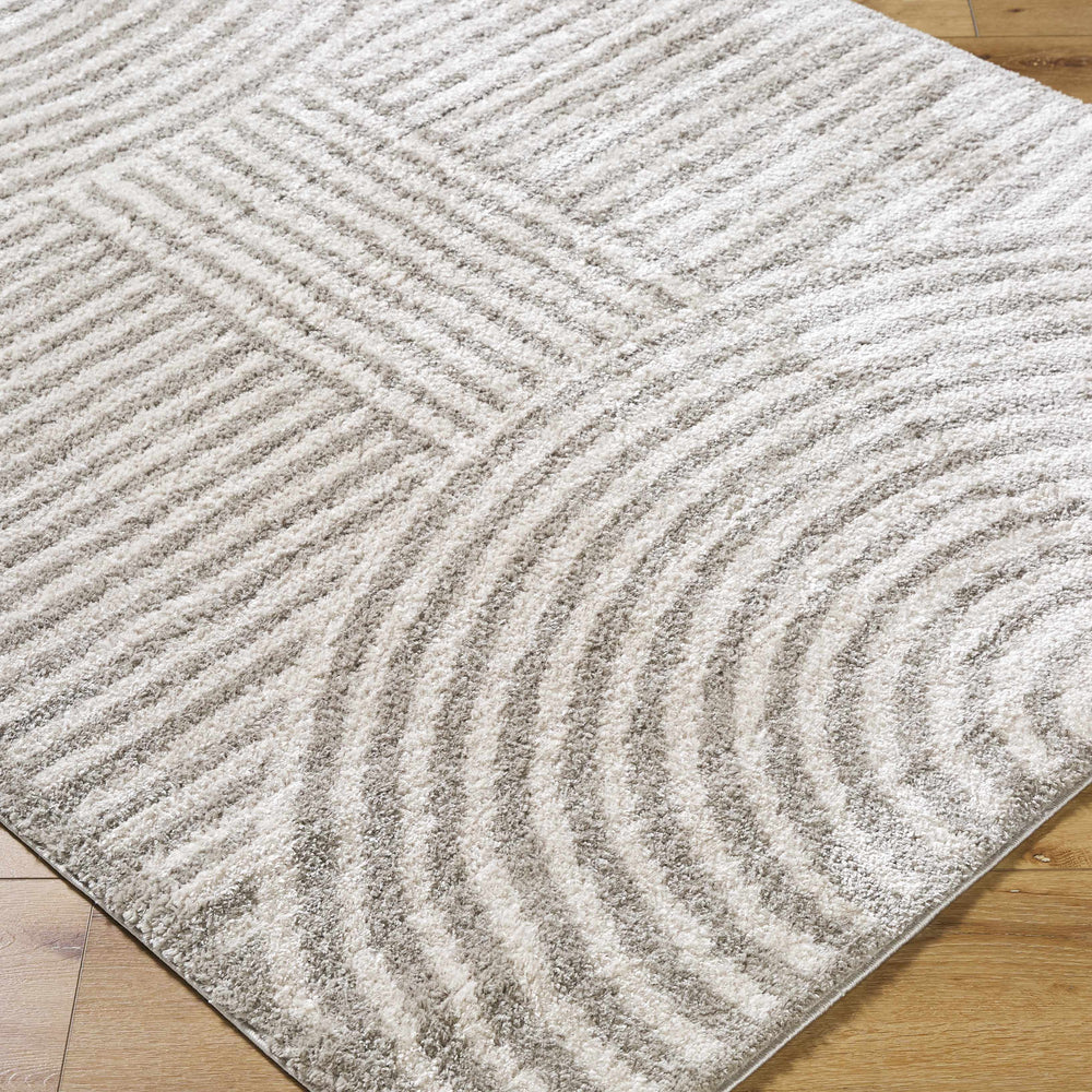 Allard Gray Washable Area Rug