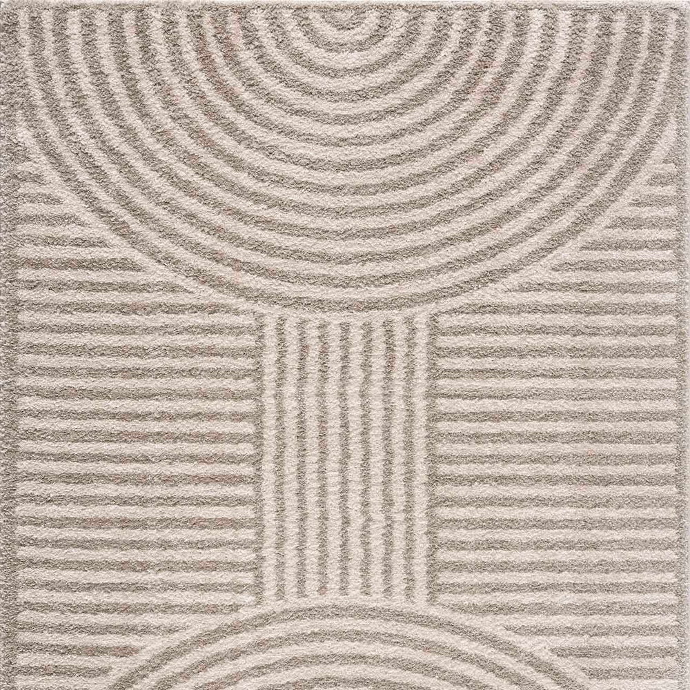 Allard Gray Washable Area Rug