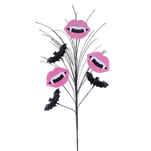 28" Vampire Lips and Spray: Hot Pink