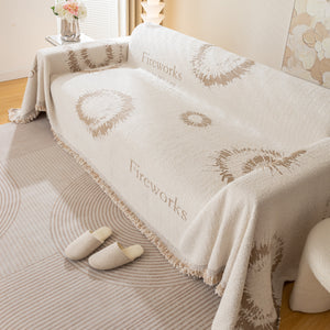 Fireworks Reversible Couch Cover Blankets Furniture Covers Washable Sectional Couch Covers