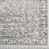 Cream Holi-2301 Washable Area Rug