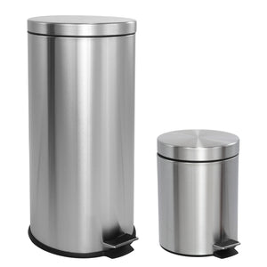 Oscar Step-Open Trash Can with FREE Mini Trash Can