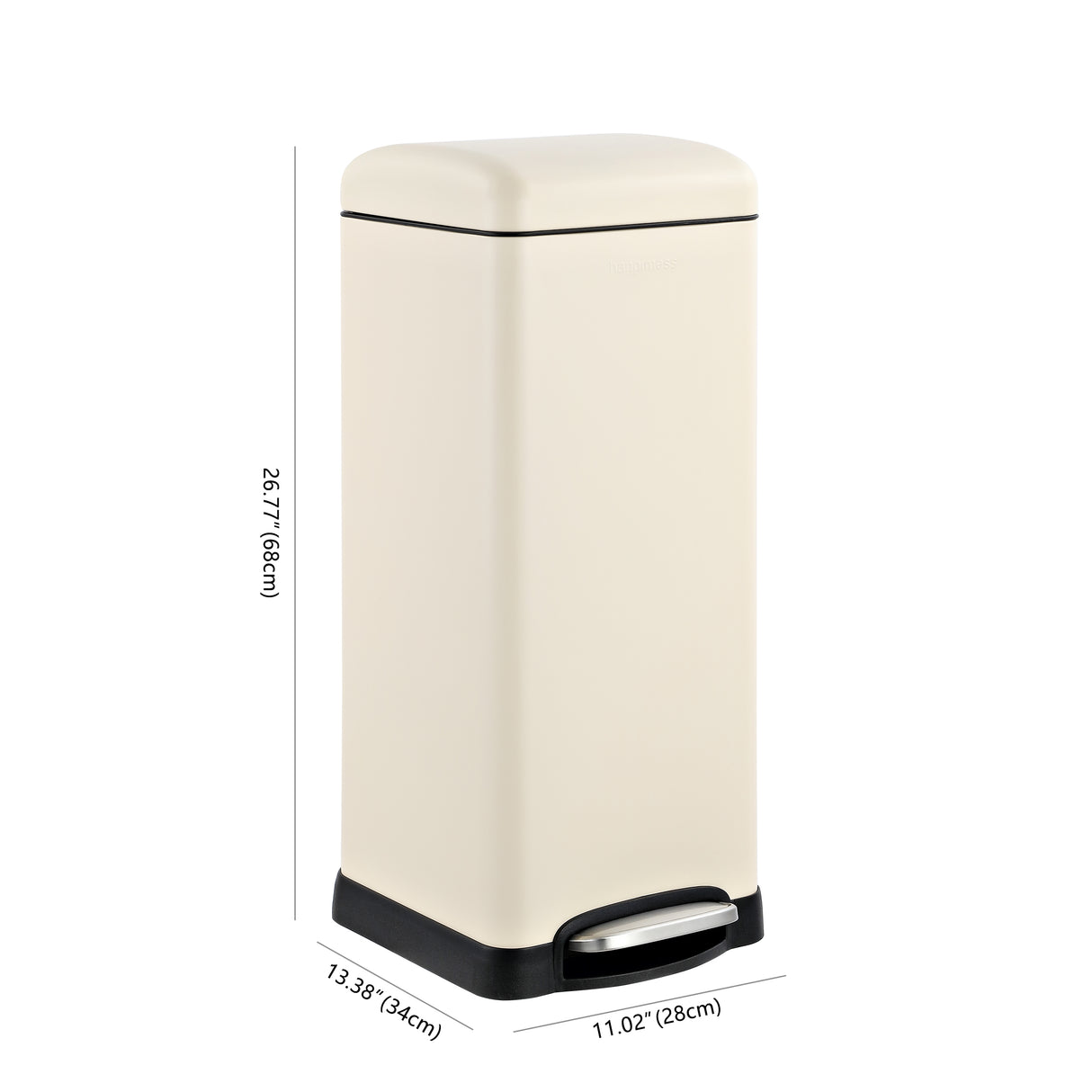 Betty Retro Step-Open Trash Can