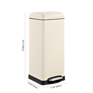 Betty Retro Step-Open Trash Can