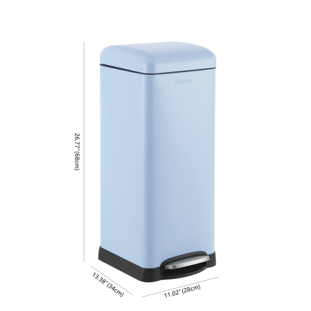 Betty Retro Step-Open Trash Can