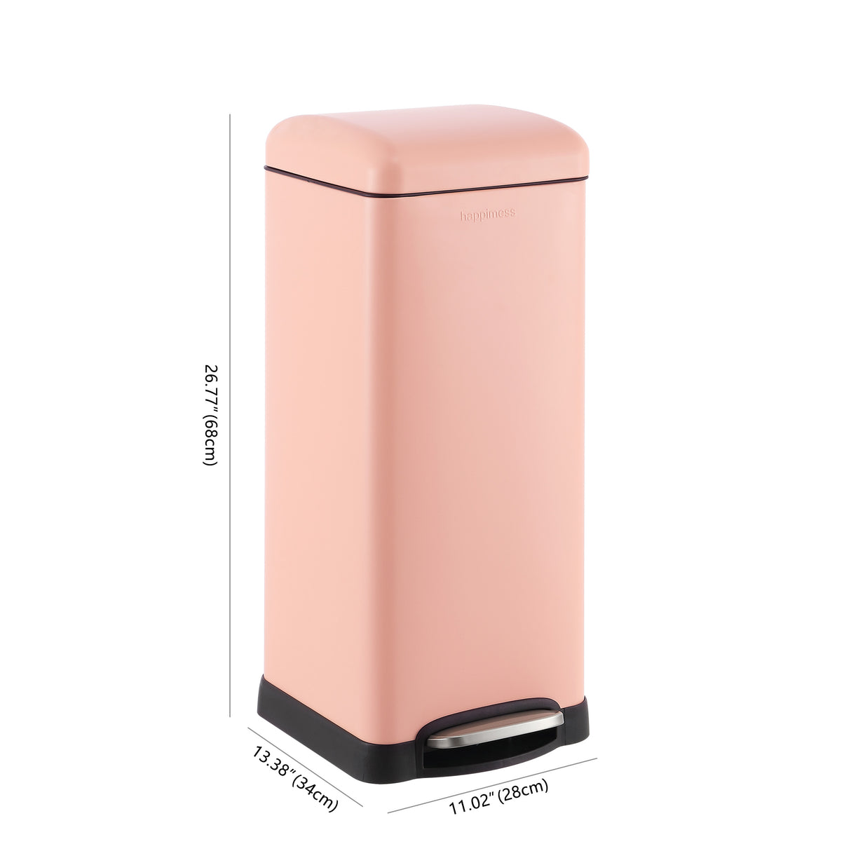 Betty Retro Step-Open Trash Can
