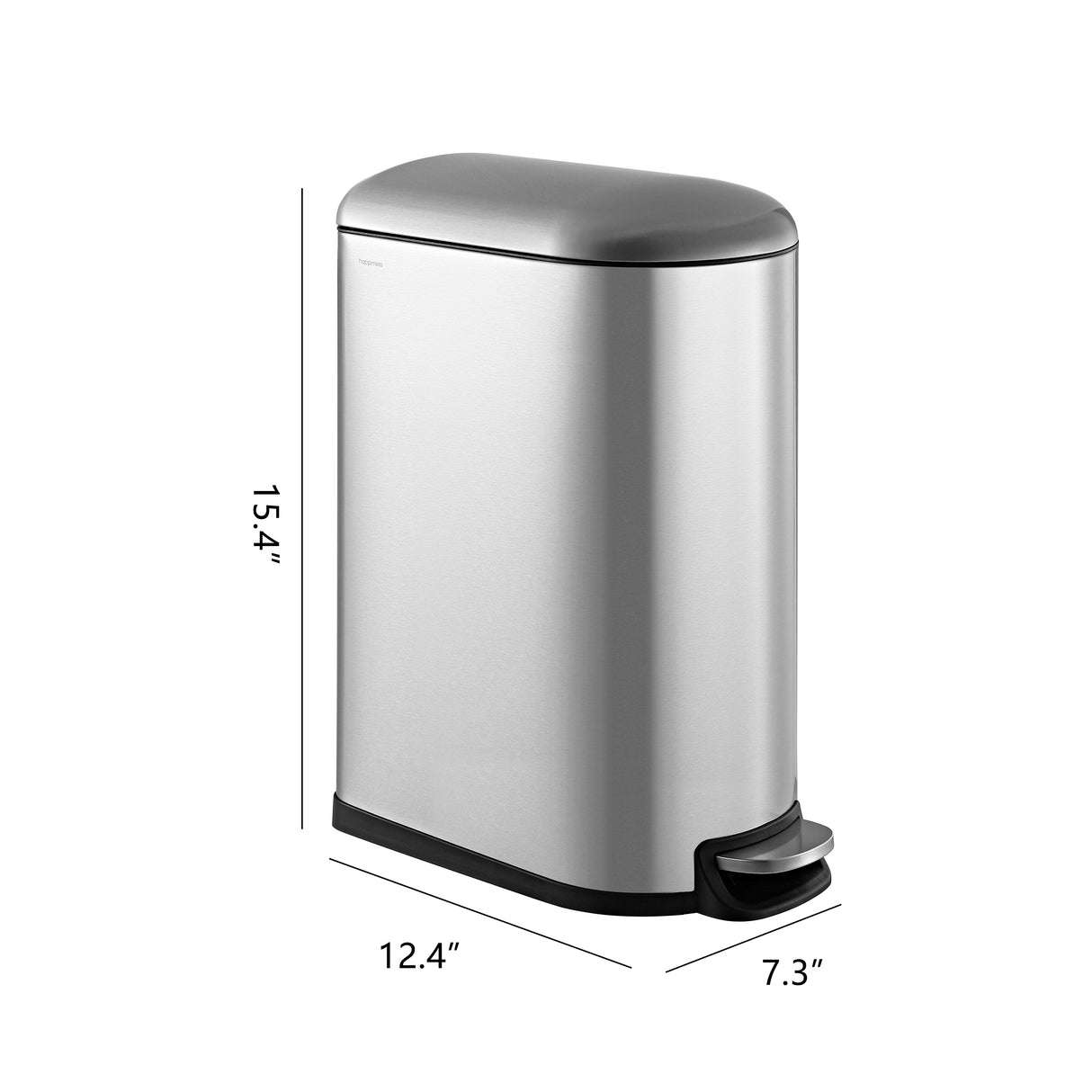 Roland Mini Step-Open Trash Can Compact
