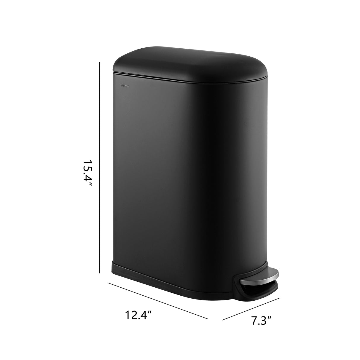 Roland Mini Step-Open Trash Can Compact