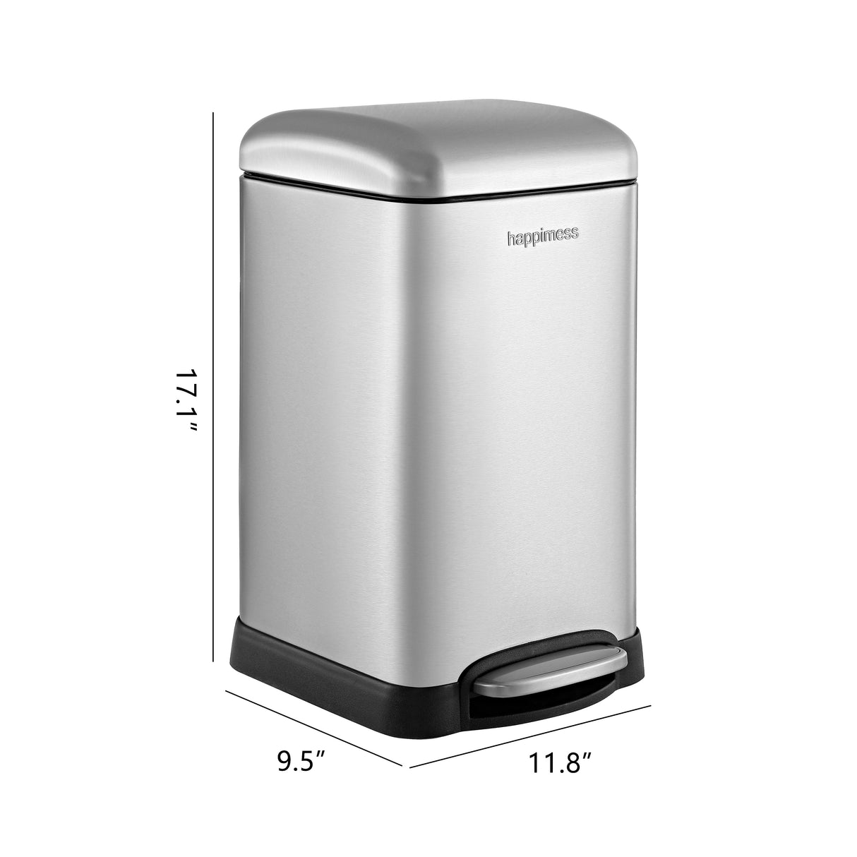 Betty Retro Mini Step-Open Trash Can Vintage