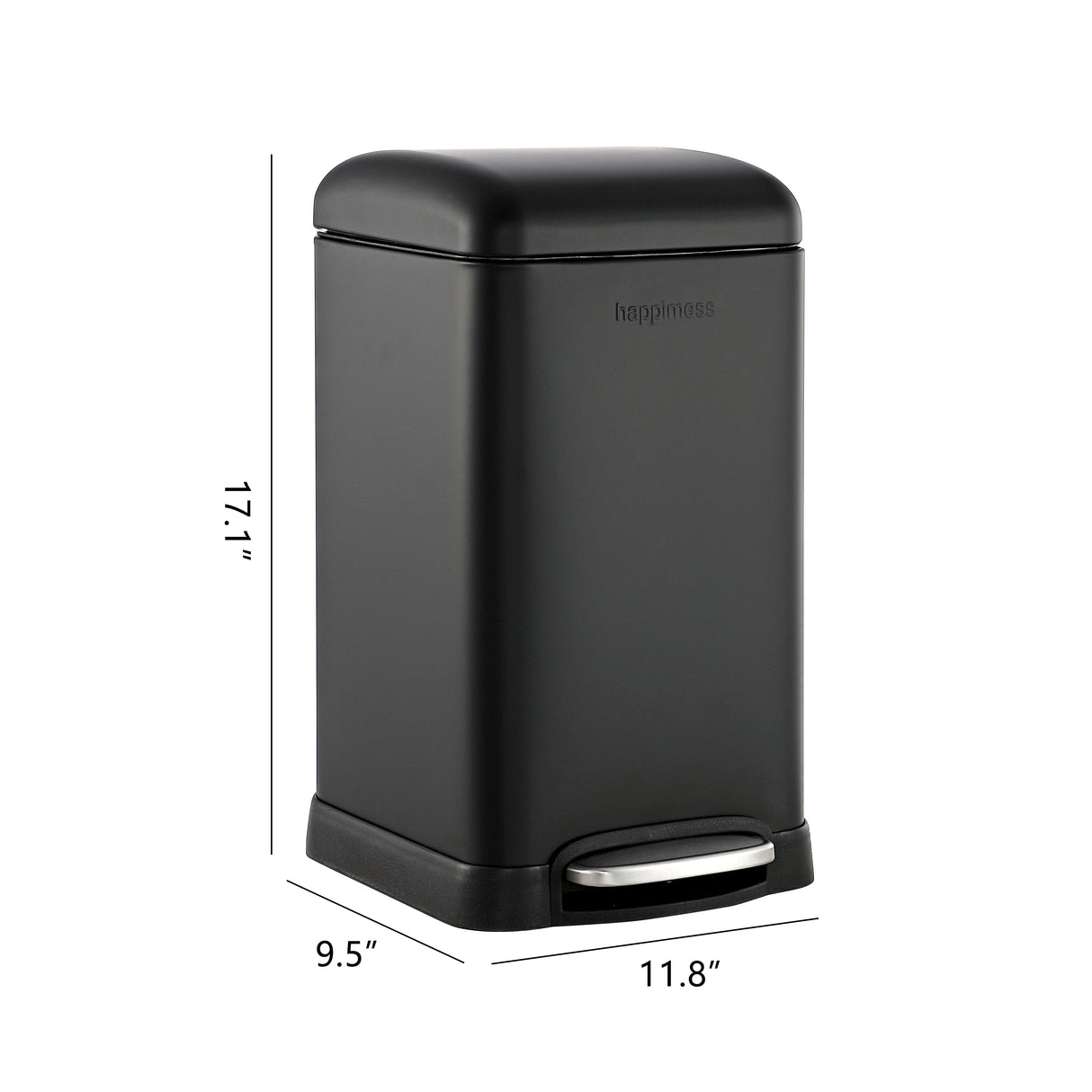 Betty Retro Mini Step-Open Trash Can Vintage
