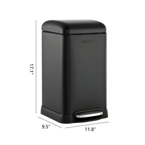 Betty Retro Mini Step-Open Trash Can Vintage