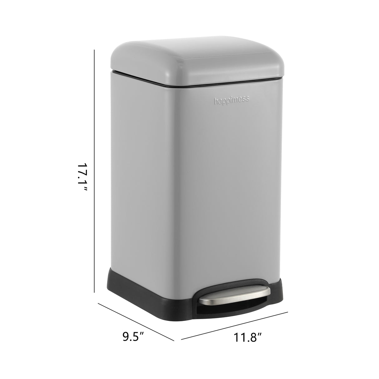 Betty Retro Mini Step-Open Trash Can