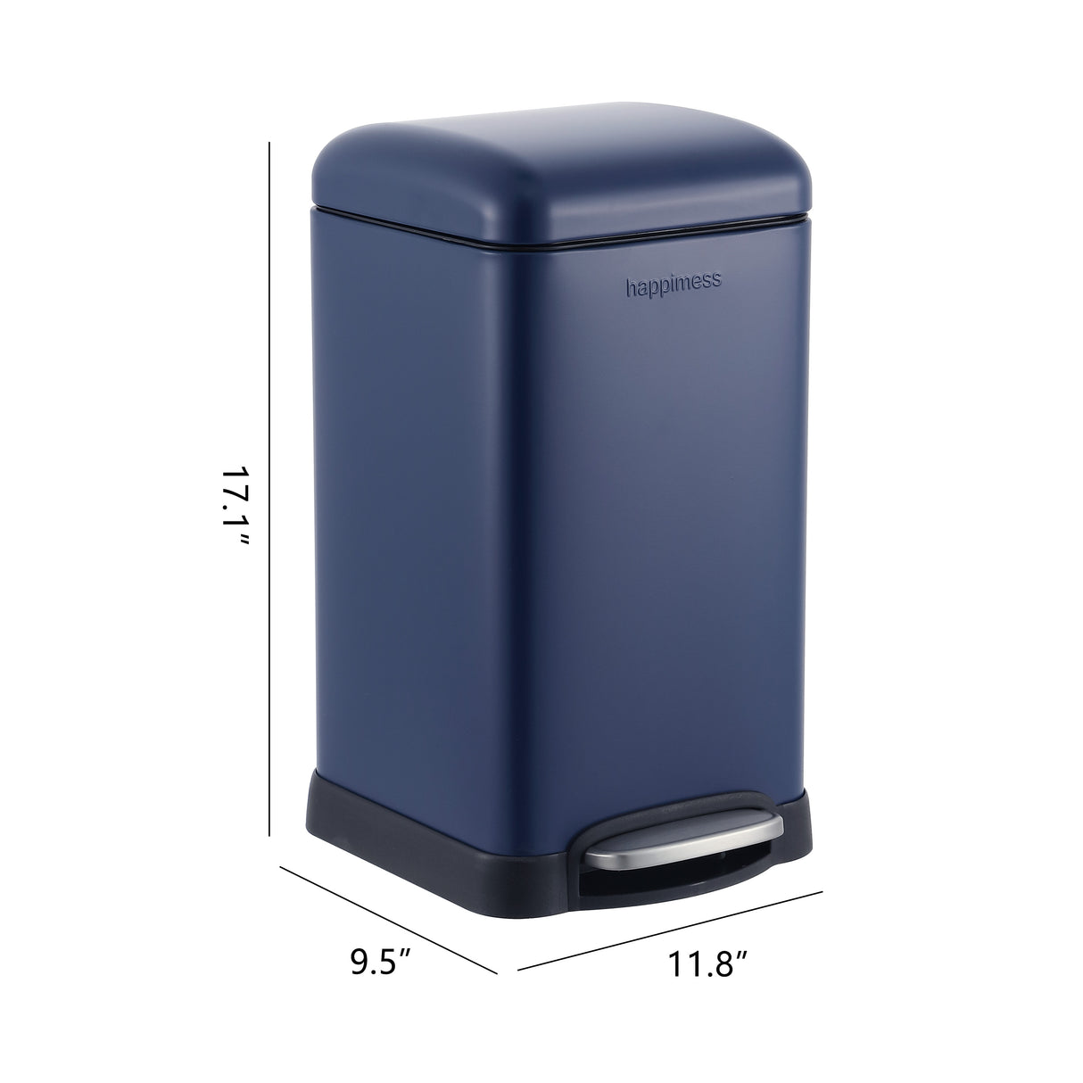Betty Retro Mini Step-Open Trash Can