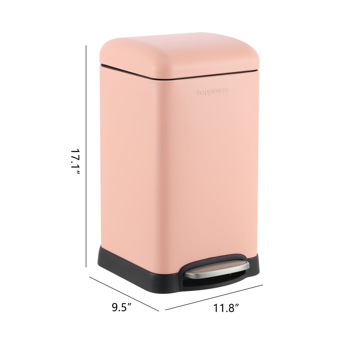 Betty Retro Mini Step-Open Trash Can