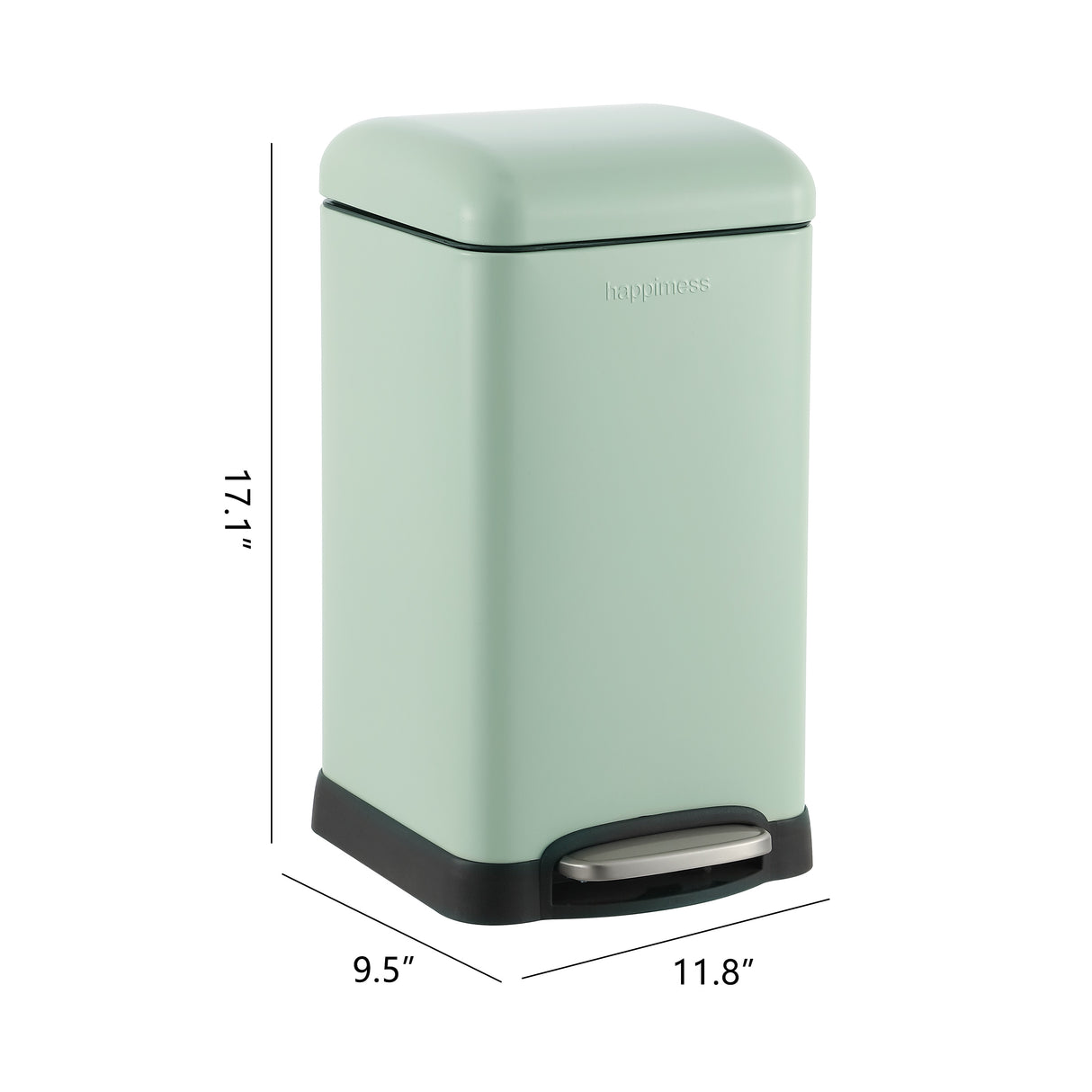 Betty Retro Mini Step-Open Trash Can