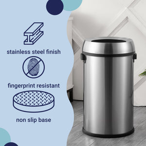 Chuck Kitchen/Office Open-Top Trash Can