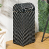 Darla all-weather wicker/metal swing top hideaway outdoor trash can