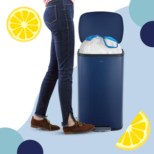 happimess Lemon Scented Drawstring Trash Can Liner