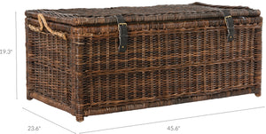 Caden Wicker Storage Trunk