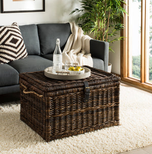 Caden Wicker Storage Trunk Chest