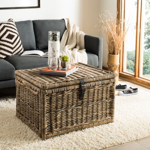Caden Wicker Storage Trunk Chest