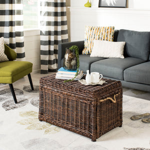 Jacob Handwoven Wicker Storage Trunk