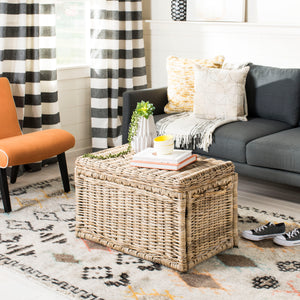 Jacob Handwoven Wicker Storage Trunk