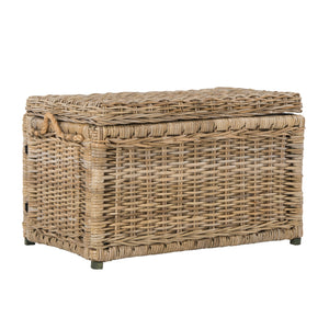 Jacob Handwoven Wicker Storage Trunk