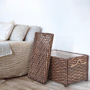 Jacob Handwoven Wicker Storage Trunk