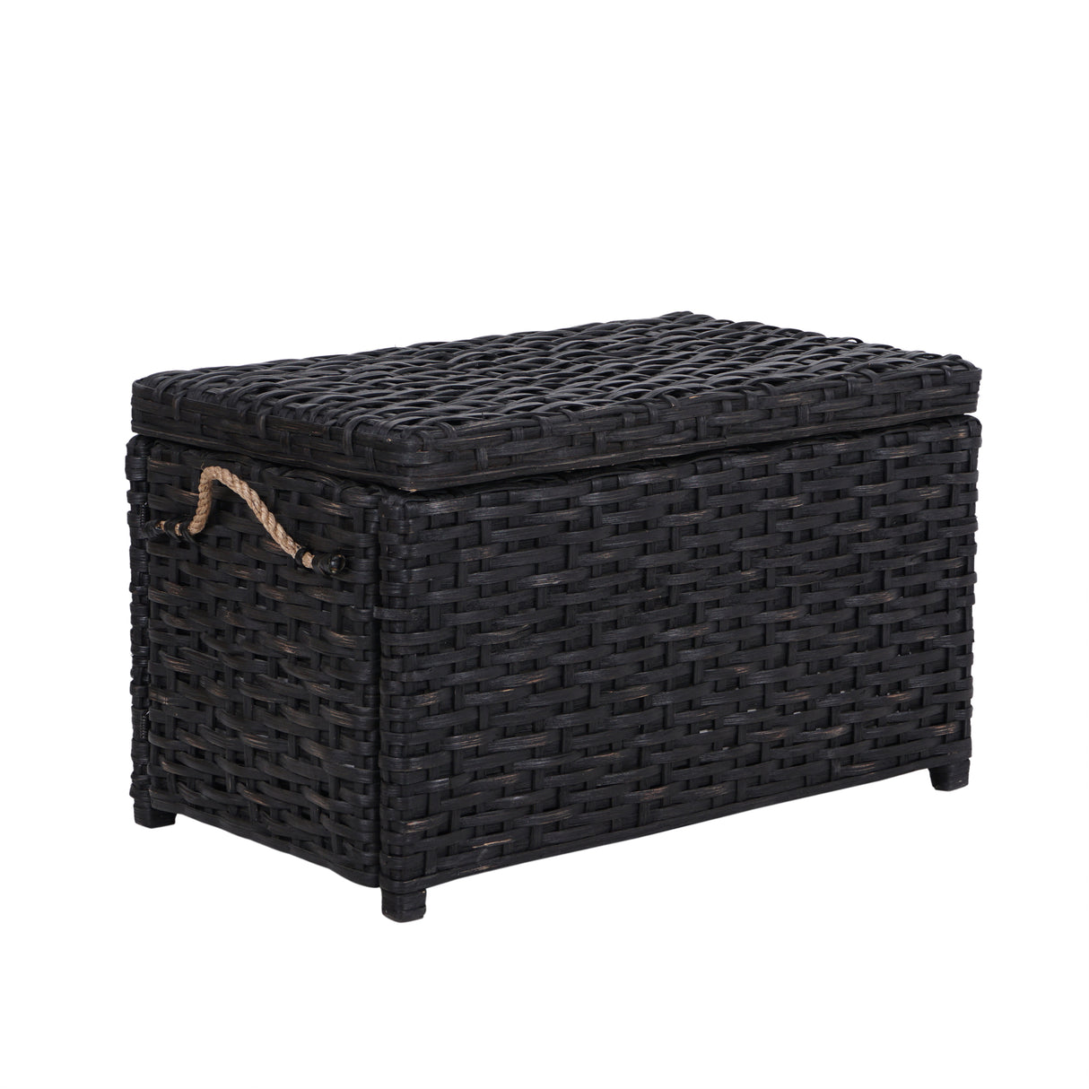 Jacob Handwoven Wicker Storage Trunk
