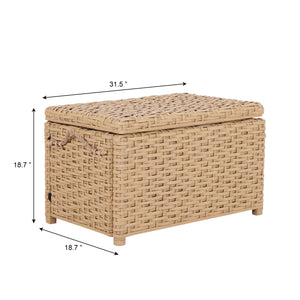 Jacob Handwoven Wicker Storage Trunk