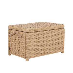 Jacob Handwoven Wicker Storage Trunk