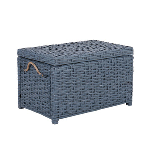 Jacob Handwoven Wicker Storage Trunk