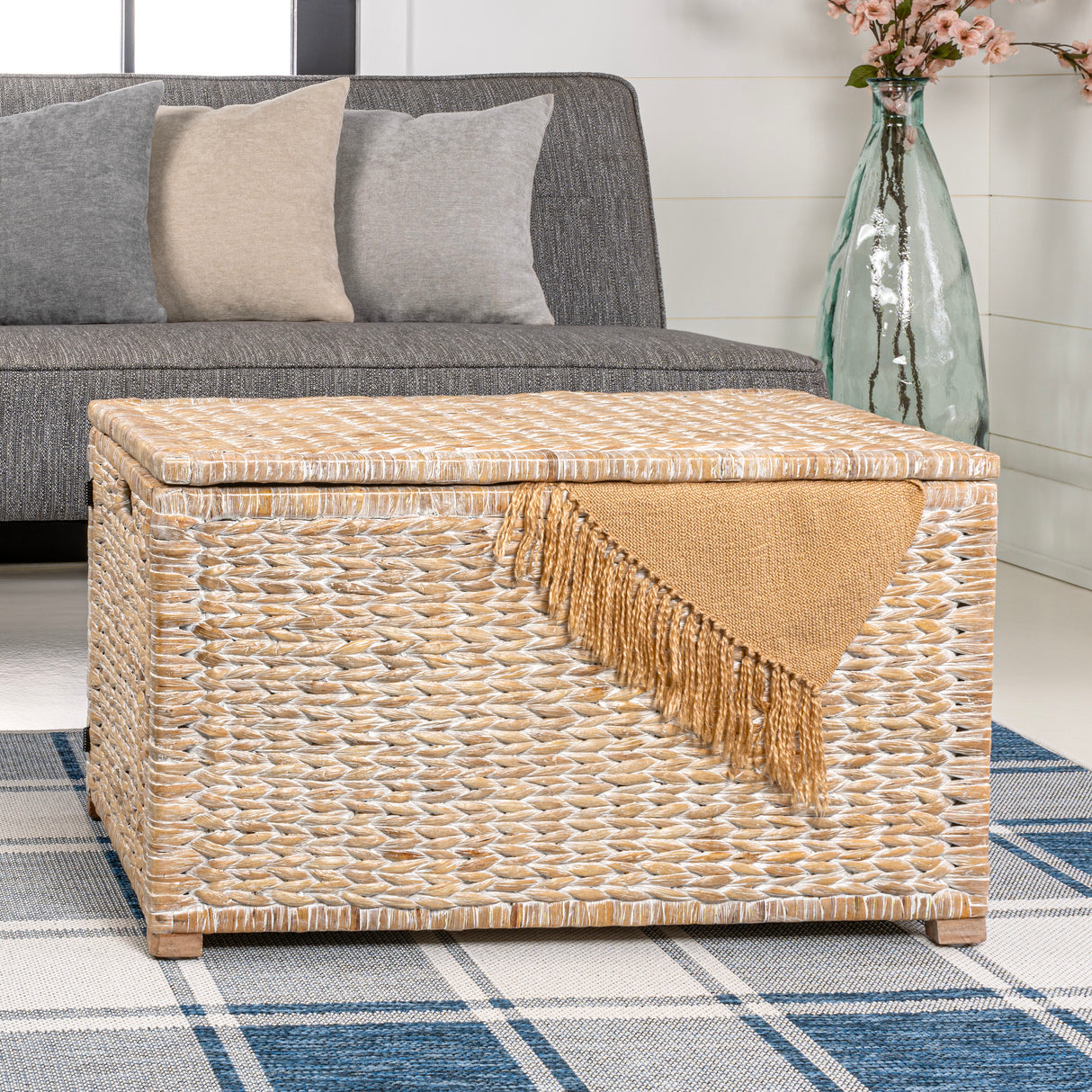 Anada-Handwoven-Wicker-Weave-Storage-Trunk-Boxes-&-Storage