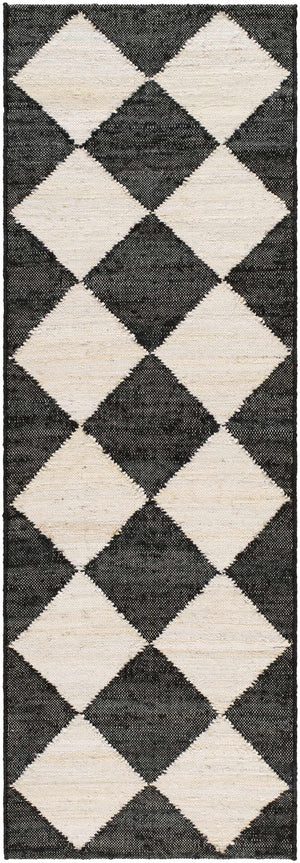 Andrin Black Area Rug