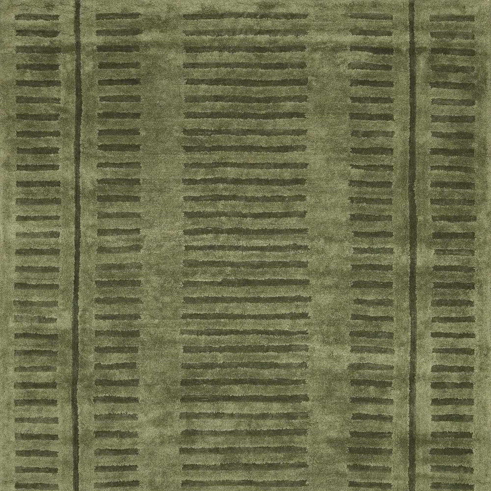 Washable Wool Rug - Green