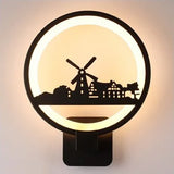 15W LED Wall Lamp Modern Creative Bedroom Living Room Corridor Indoor Light