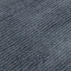 Brockton Solid Night Blue Wool Rug