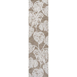 Tobago High-Low Two-Tone Monstera Leaf Indoor/Outdoor Runner Rug