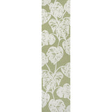 Tobago High-Low Two-Tone Monstera Leaf Indoor/Outdoor Runner Rug