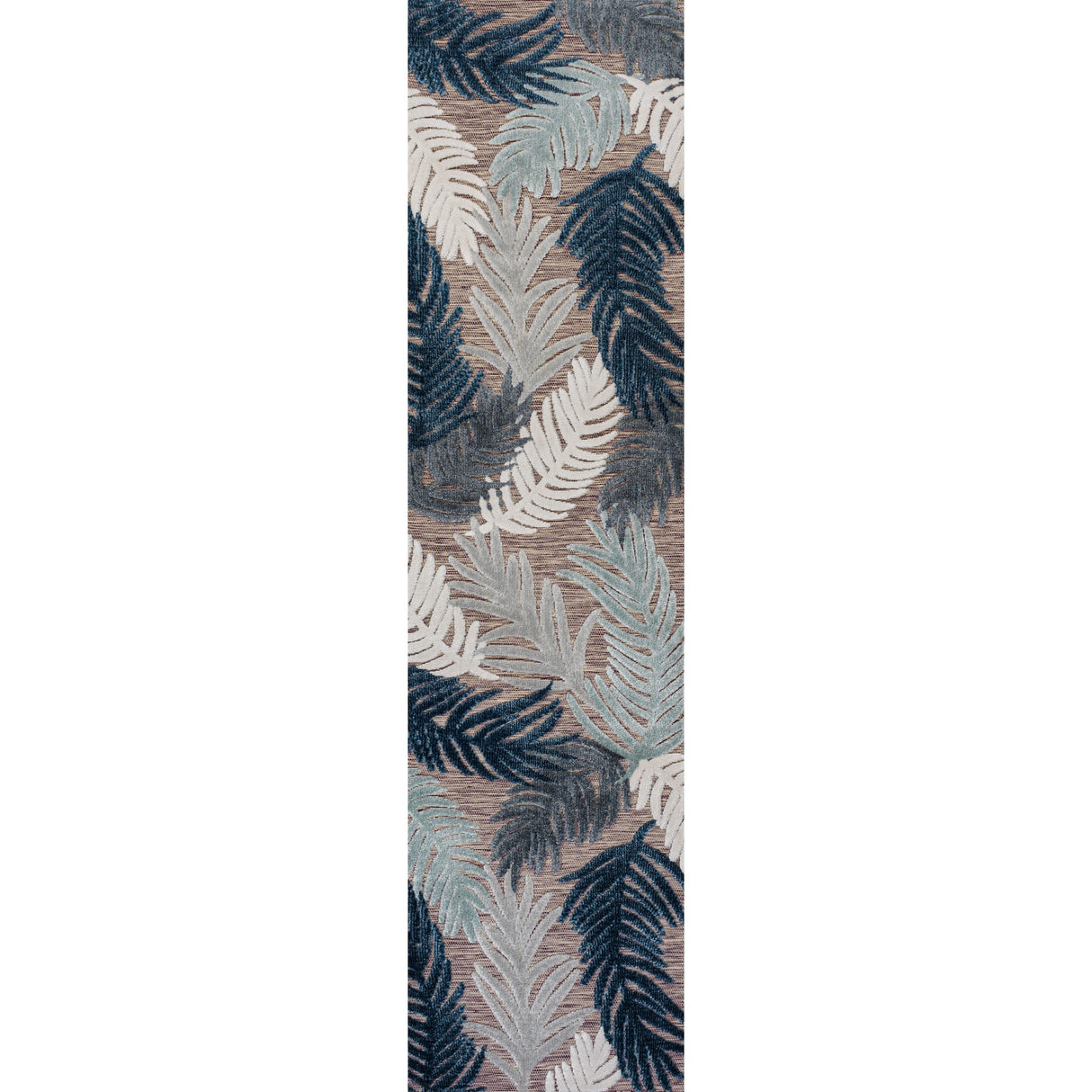 Montego High-Low Tropical Palm Indoor/Outdoor Runner Rug