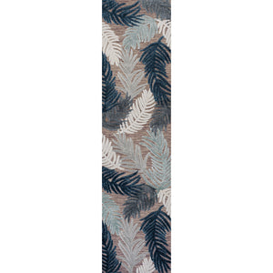 Montego High-Low Tropical Palm Indoor/Outdoor Runner Rug